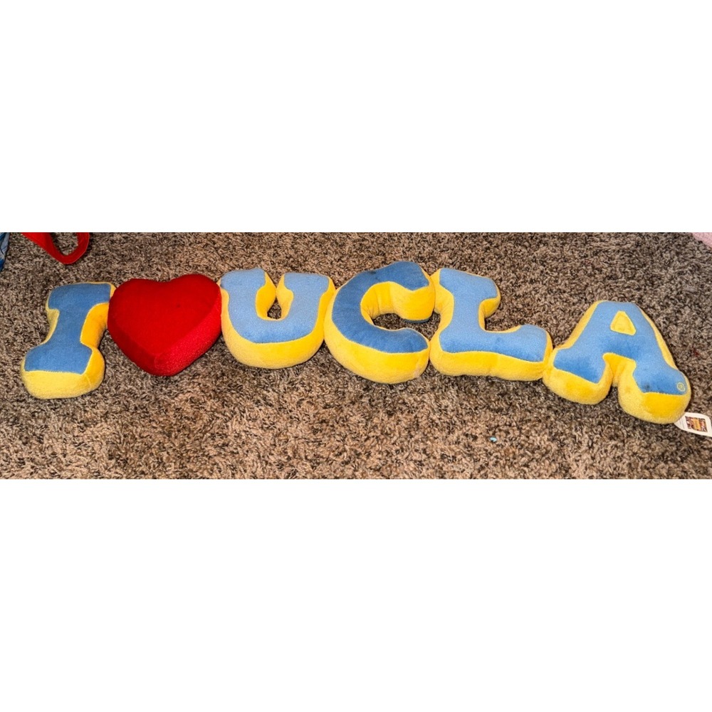 Collegiate Collection-"I ❤️ UCLA" Bruins Unique Plush Pillow